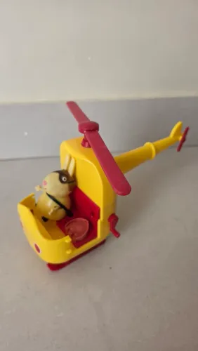 Helicóptero Da Dona Coelha Peppa Pig Grande - Original