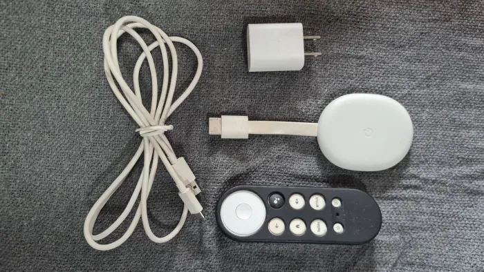 Google Chromecast 4 com Google TV HD Branco