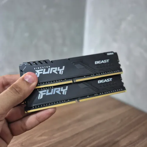 64GB (2x32) Ddr4 Kingston Fury - 3200mhz - Envio OlxPay, Aceito cartão e Entrego