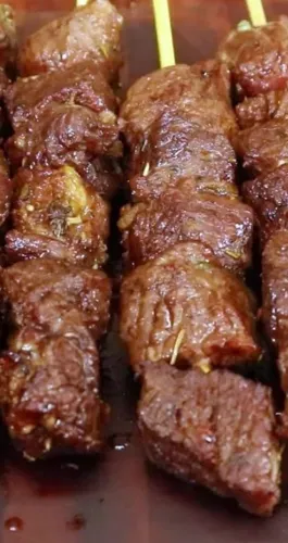 Espetinho de carne