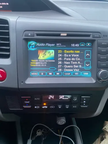 VENDO MULTIMÍDIA ORIGINAL HONDA CIVIC G9