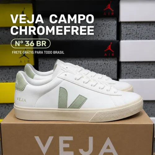 Tênis VEJA Campo Chromofree - [ importado/ N°: 36 ] FRETE GRÁTIS 