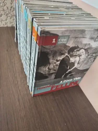Coleção Folha- Cine Europeu - 25 volumes