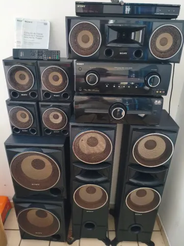 Conjunto Home Theater Sony HT-DDW7500