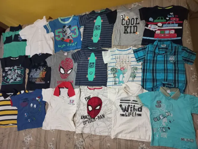 Lote de roupas 83 peças para MENINOS de 3 anos! 3 reais cada peça! LEIA O ANÚNCIO TODO!