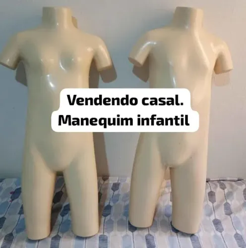Casal de manequim infantil ( corpo)