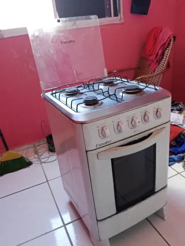 Fogão Quatro Bocas Esmaltec