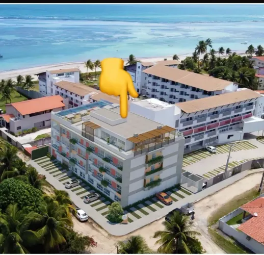 TAMANDARÉ - Praia de Campas 31 m² com 3 quartos a 40 passos do mar