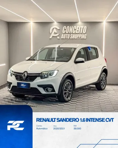 Renault Sandero Intense Flex 1.6 16V 5P Aut. 2021