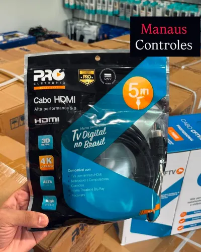 Cabo HDMI 5 Metros 