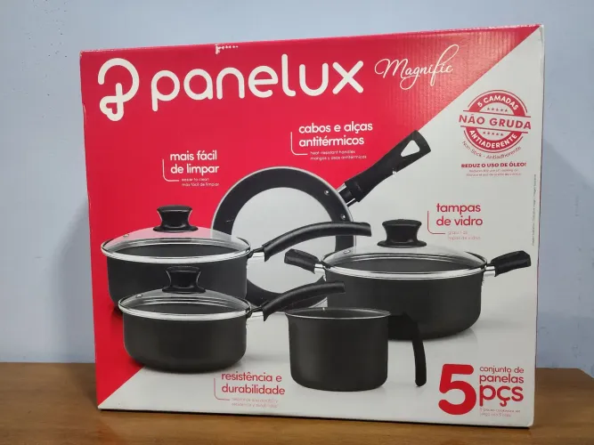 Jogo de Panela 5pcs Novo