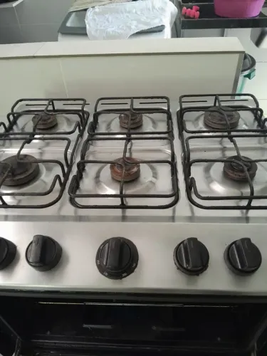 Fogão de 5 bocas - Brastemp