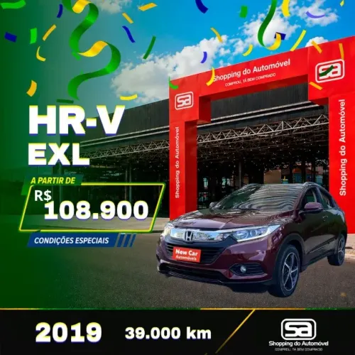 Honda HR-V EXL 1.8 Flexone 16V 5P Aut. 2019