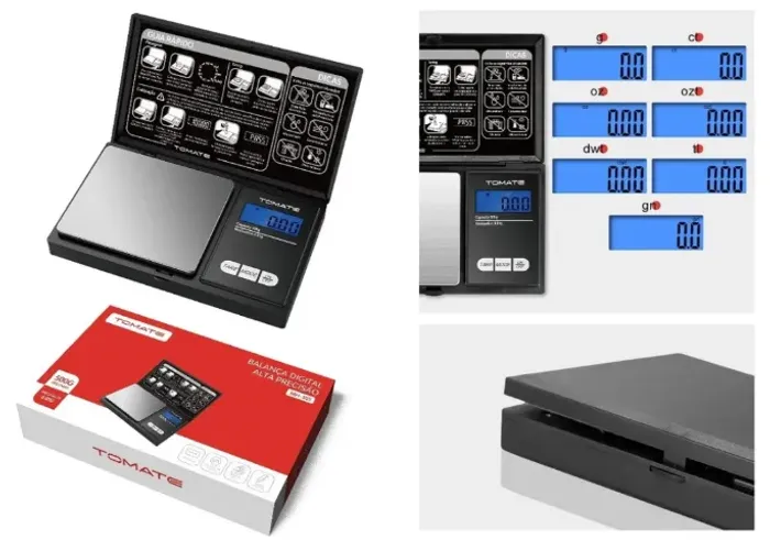 Mini Balança Digital De Precisão 500g