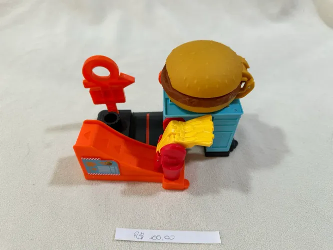 Pista Hot Wheels hamburger