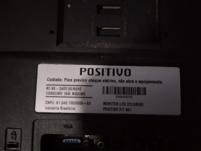 Monitor positivo