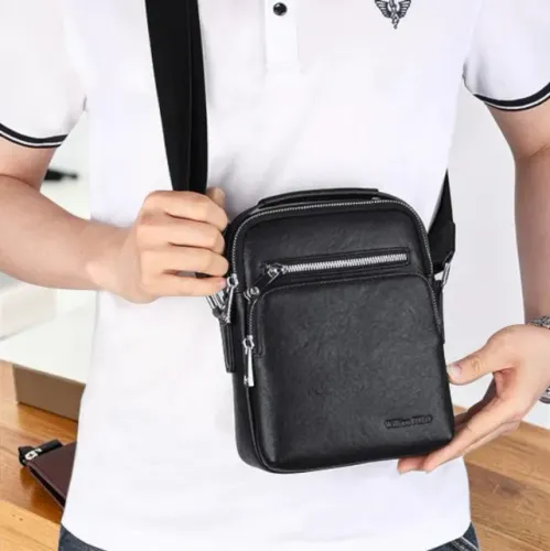 Bolsa de Ombro Transversal - Compacta e Versátil