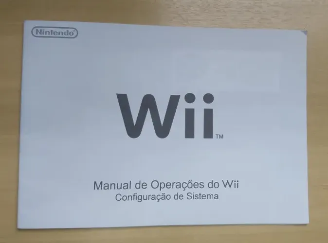 Manual De Nintendo Wii E Folhetos Veja Fotos