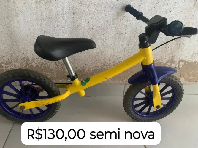 Bicicleta infantil equilíbrio