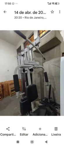 Aparelho de musculação 