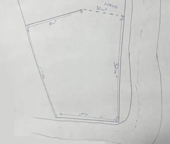 terreno 500m² sao mateus-vg (medidas 15x32x35x12x20 (pentágono))
