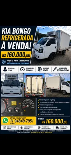 Kia bongo refrigerada 