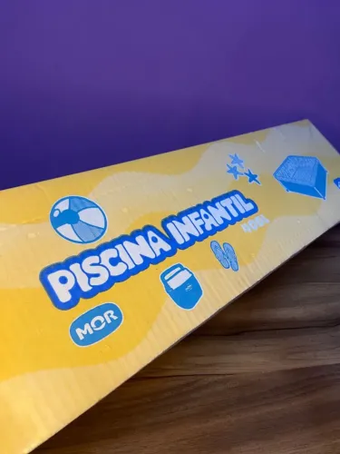 Piscina Infantil Montagem Simples 400L - MOR