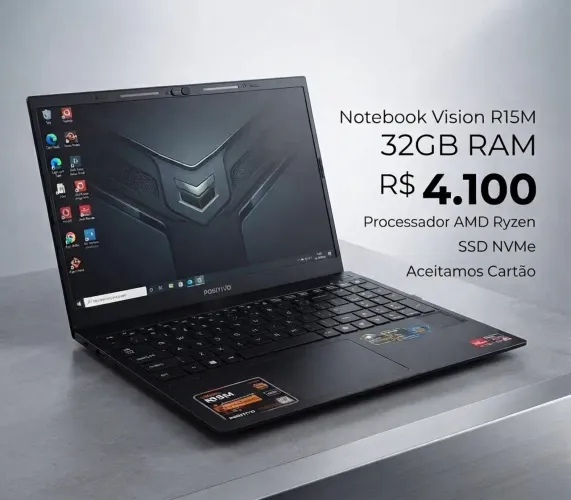 Notebook 32gb Ram Ryzen 7 (Novo)