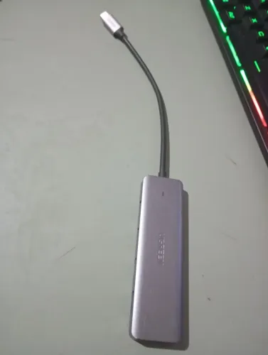 UGREEN Hub Multifuncional 5 em 1 para Usb C Cinza