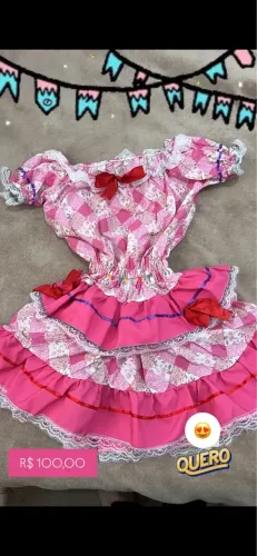 Vestido de festa junina