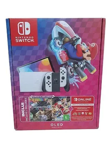 Nintendo Switch OLED Desbloqueado SD256gb