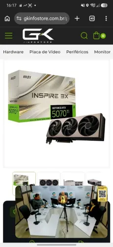 Rtx 5070 ti 16gb msi