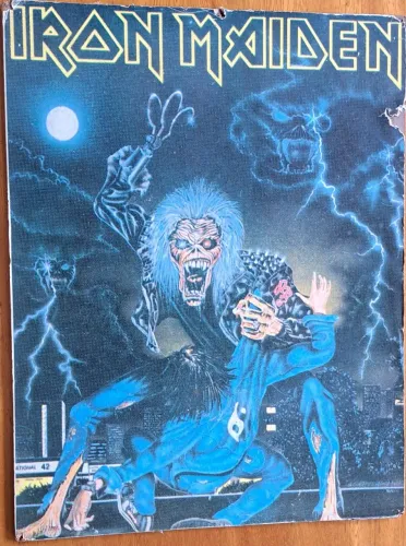 IRON MAIDEN - QUADRO VINTAGE