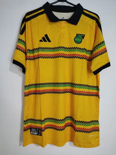 Camisa da Jamaica Amarela Masculina 2026 Especial Bob Marley Camisa  Lançamento 2026