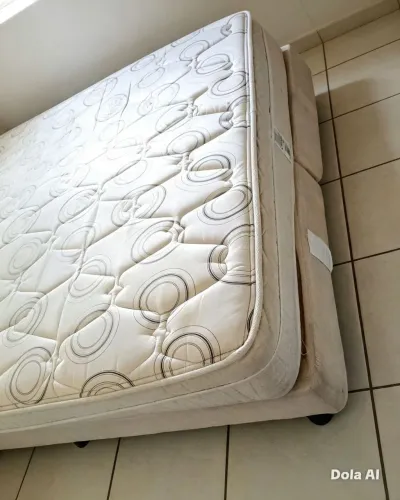 Cama box casal queem