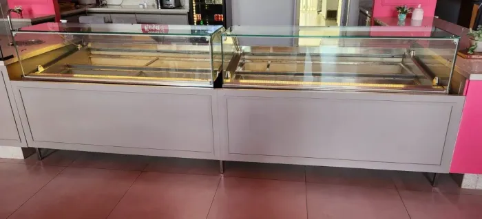 Vitrine de gelato Ingecold .