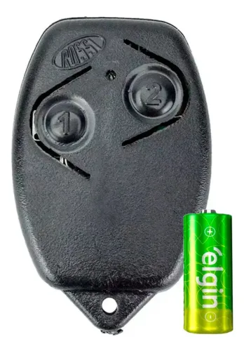 Controle remoto Rossi 433mhz rolling code Hcs Preto