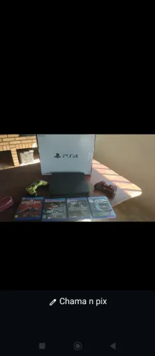 Playstation 4 novo
