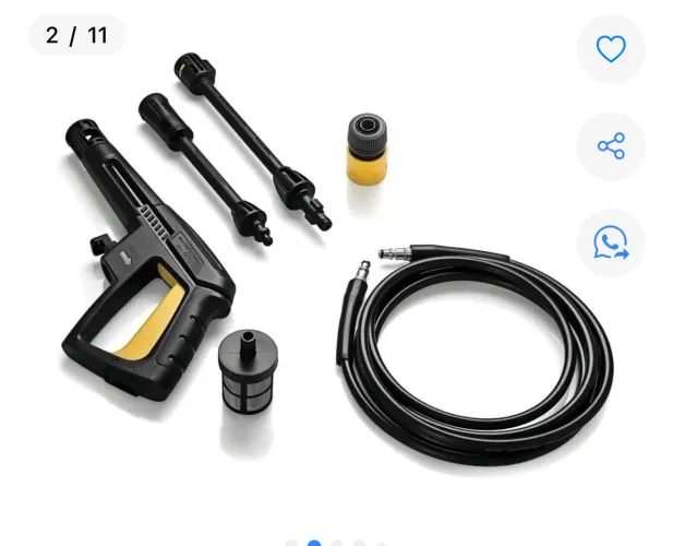 Lavadora De Alta Pressão 1200W Master 1500 Psi Amarelo e Preto Tramontina