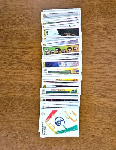 Figurinhas Copa do Mundo 2002