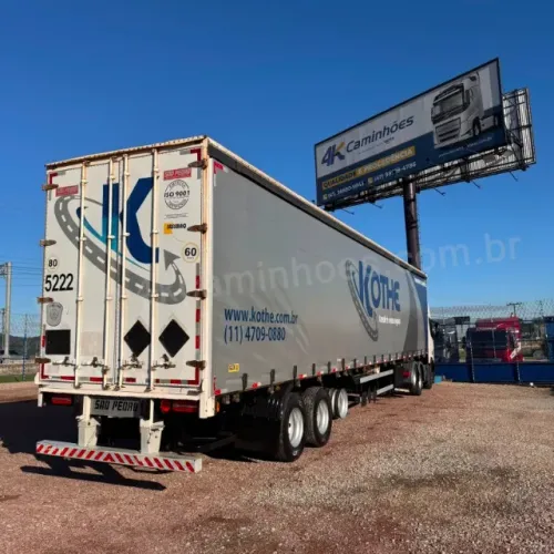 Carreta Sider Furgão Lonado 03 Eixos 30 Pallets - 2021