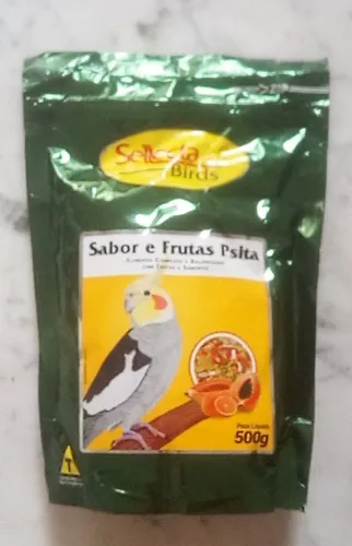 Ração para calopsitas