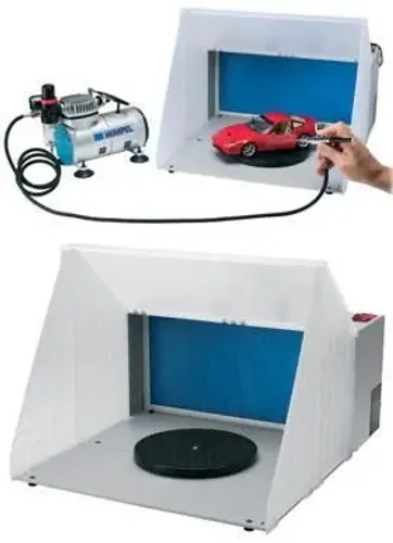  Cabine para aerografia<br>(novinha, sem uso)
