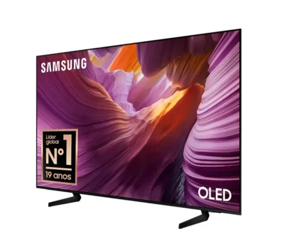Smart TV Samsung OLED 55 S85F 4K Vision AI - NOVA/LACRADA