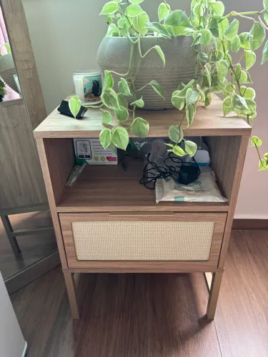 Conjunto mesa de cabeceira
