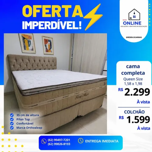 Cama Queem