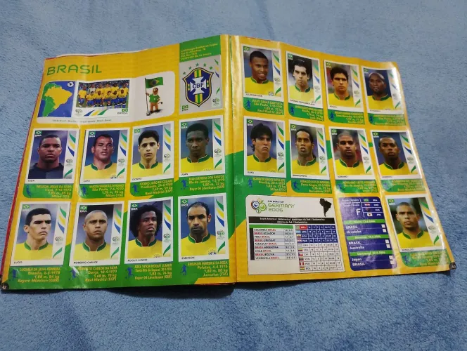Álbum copa do mundo 2006 original