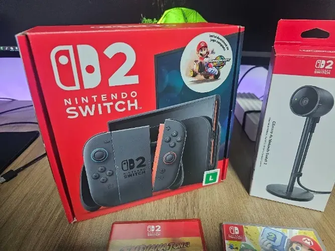 Nintendo Switch 2 - Com Camera