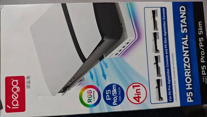 Base carregadora horizontal ps5 slim/ps5 pro nova na caixa 