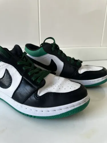 tênis nike air jordan 1 low verde 39